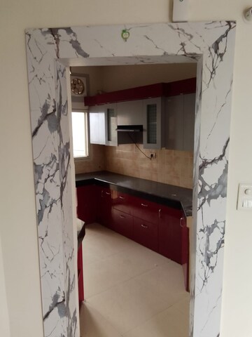 Kitchen in 3 BHK Apartment at Ramprastha Awho, Sector 95 – for Rent