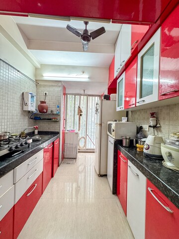 Kitchen in 3 BHK Apartment at Dhaval Sunrise Orlem, Malad West – for Sale