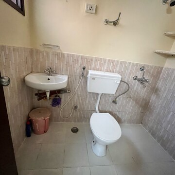 Bathroom in 2 BHK Apartment at Apex Our Homes, Garoli Kalan – for Rent