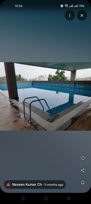 Swimming Pool in 3 BHK Apartment at Brigade Citadel, Moti Nagar – for Rent