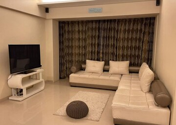 Living Room in 2 BHK Apartment at Lake Home, Powai – for Rent