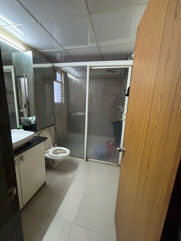 Bathroom in 3 BHK Apartment at Goel Ganga Carnation, Koregaon Park – for Rent