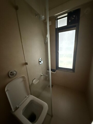 Bathroom in 2.5 BHK Apartment at Runwal Garden City, Balkum Pada – for Rent