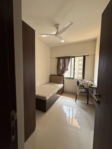 Master Bedroom in 2.5 BHK Apartment at Runwal Garden City, Balkum Pada – for Rent
