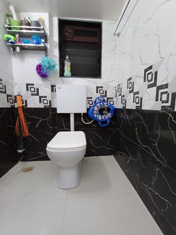 Bathroom in 2 BHK Apartment at Sahaj Mitra Chs, Kalwa – for Sale