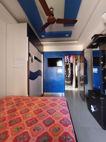 Bedroom in 2 BHK Apartment at Sahaj Mitra Chs, Kalwa – for Sale