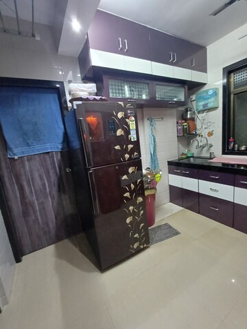 Kitchen in 2 BHK Apartment at Sahaj Mitra Chs, Kalwa – for Sale