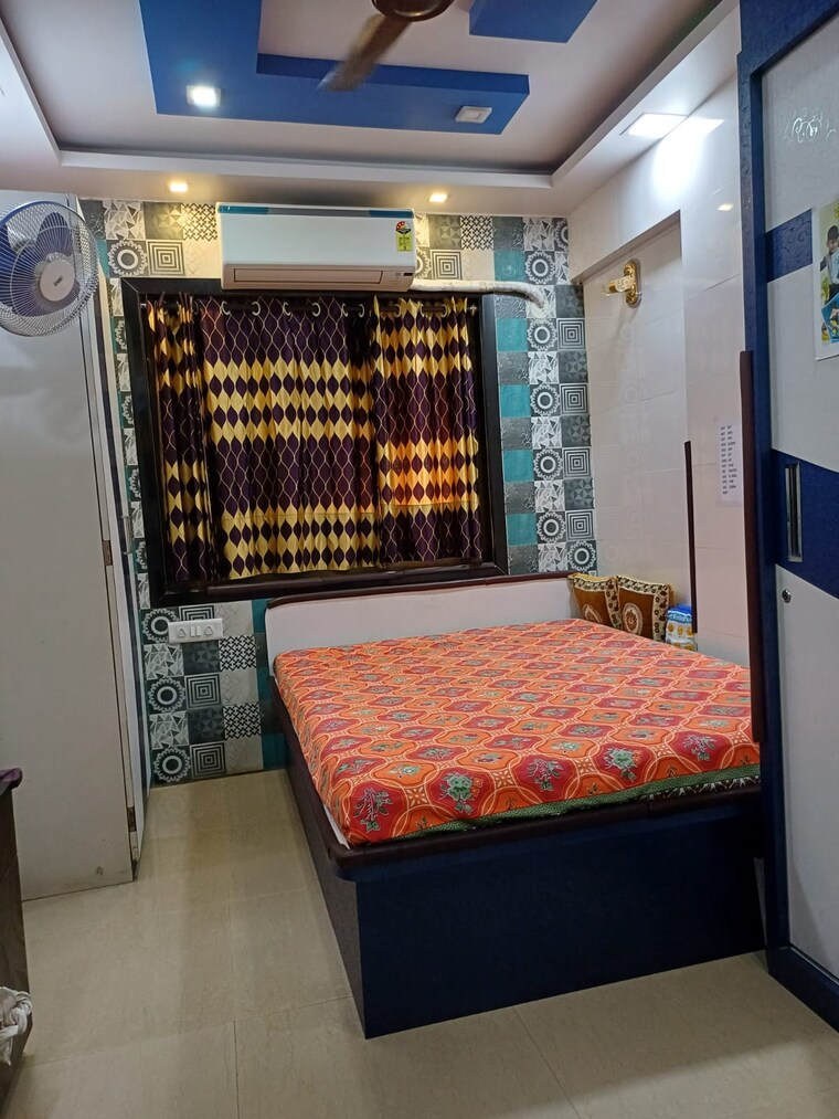 Bedroom, sahaj-mitra-chs 2 Bedroom 900 Sq.Ft. Apartment In Kalwa Thane 8447047