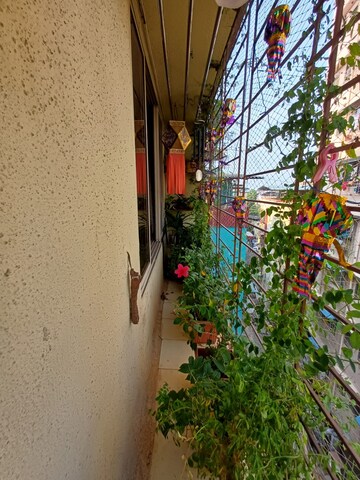 Balcony in 2 BHK Apartment at Sahaj Mitra Chs, Kalwa – for Sale