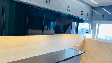 Kitchen in 3 BHK Penthouse at Prestige High Fields, Gachibowli – for Rent