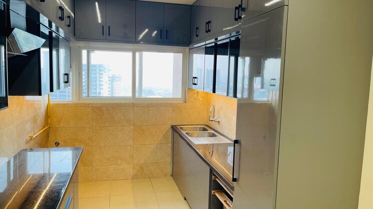 Kitchen, prestige-high-fields 3 Bedroom 1919 Sq.Ft. Penthouse In Gachibowli Hyderabad 8447046