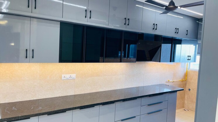 Kitchen, prestige-high-fields 3 Bedroom 1919 Sq.Ft. Penthouse In Gachibowli Hyderabad 8447046