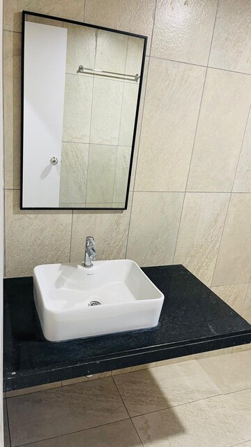 Bathroom in 3 BHK Penthouse at Prestige High Fields, Gachibowli – for Rent