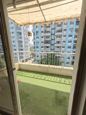 Balcony in 2 BHK Apartment at Kumar Primavera, Wadgaon Sheri – for Rent