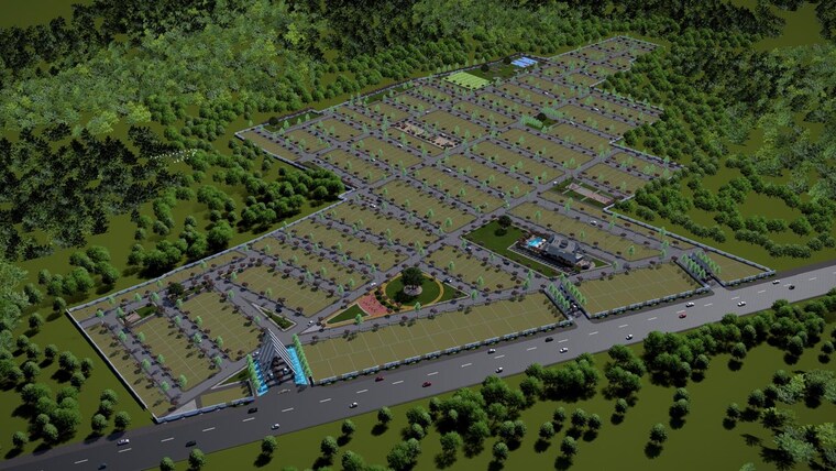 Exterior View, panchderiya  800 Sq.Ft. Plot In Panchderiya Indore 8447085