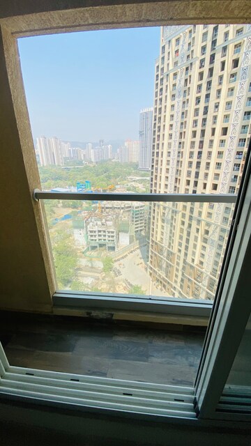 Balcony in 2 BHK Apartment at Dosti West County Phase 4 Dosti Pine, Balkum Pada – for Rent