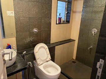 Bathroom in 3 BHK Apartment at Srishti Panch Srishti, Powai – for Rent