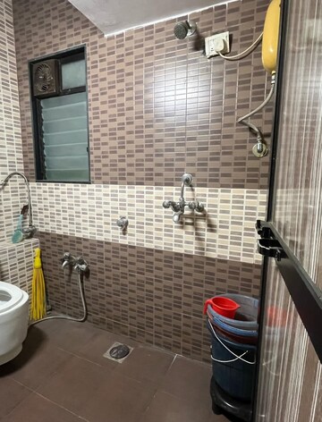 Bathroom in 3 BHK Apartment at Srishti Panch Srishti, Powai – for Rent