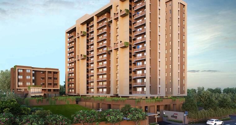 Exterior View, arvind-elan 2 Bedroom 836 Sq.Ft. Apartment In Kothrud Pune 8447109