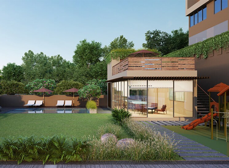 Exterior View, arvind-elan 2 Bedroom 836 Sq.Ft. Apartment In Kothrud Pune 8447109