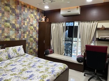 Bedroom in 3 BHK Apartment at Jalvayu Vihar Powai, Powai – for Rent