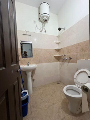 Bathroom in 1 BHK Apartment at Kharar Landran Road – for Rent