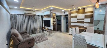 Living Room in 3 BHK Apartment at Madhav Palacia, Ghodbunder Road – for Rent