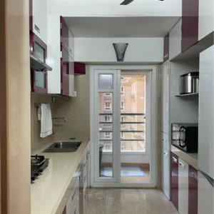 Staircase in 3 BHK Apartment at Abrol Vastu Park, Mumbai Western Suburbs – for Sale