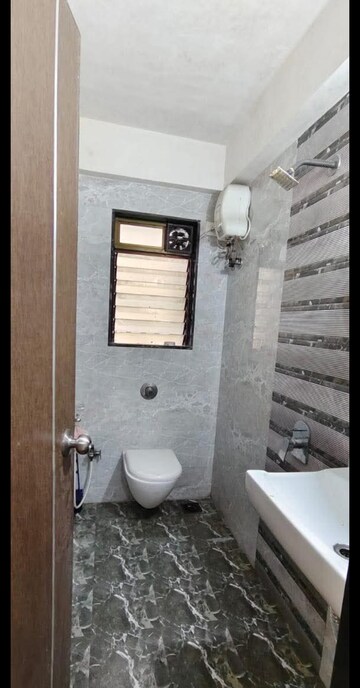 Bathroom in 2 BHK Apartment at Srishti Panch Srishti, Powai – for Rent