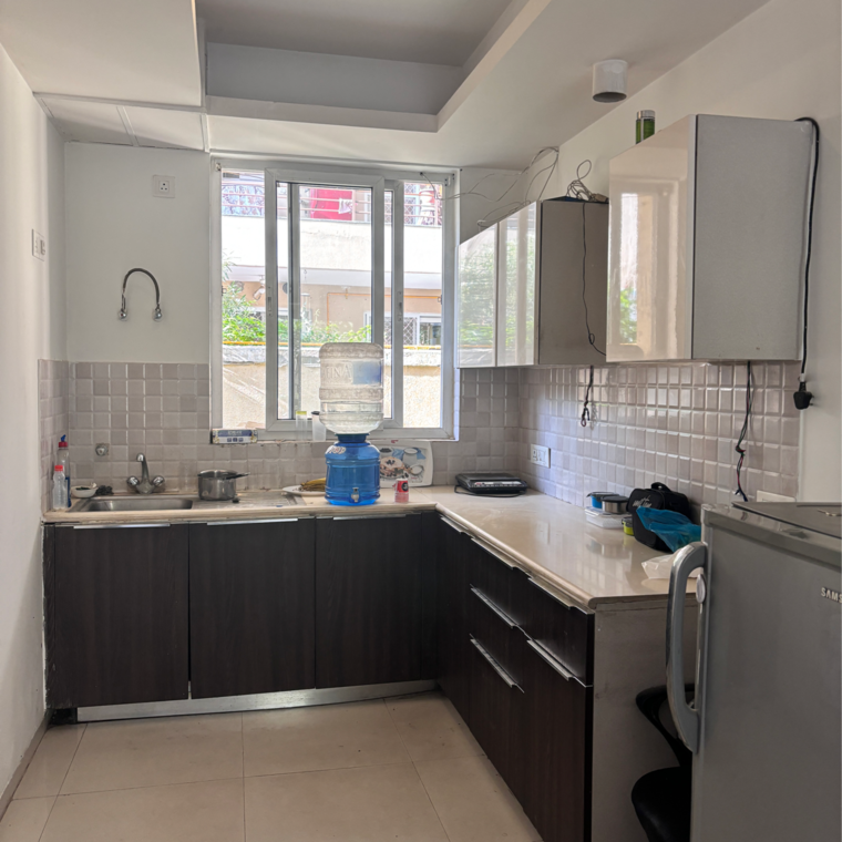 Kitchen, bptp-parkland-pride 3 Bedroom 1103 Sq.Ft. Builder Floor In Sector 77 Faridabad 8447336