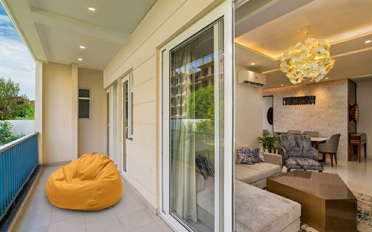 Living Room, motia-blue-ridge 3 Bedroom 1500 Sq.Ft. Apartment In Dhakoli Village Zirakpur 8447340