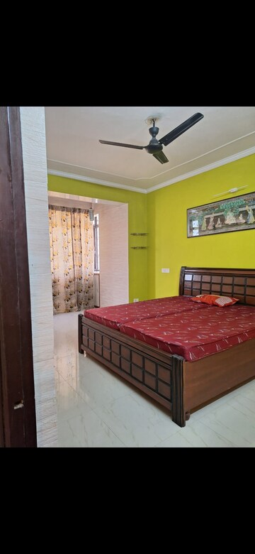 Bedroom in 2 BHK Apartment at RKM Springdale Tower II, Lohgarh – for Rent
