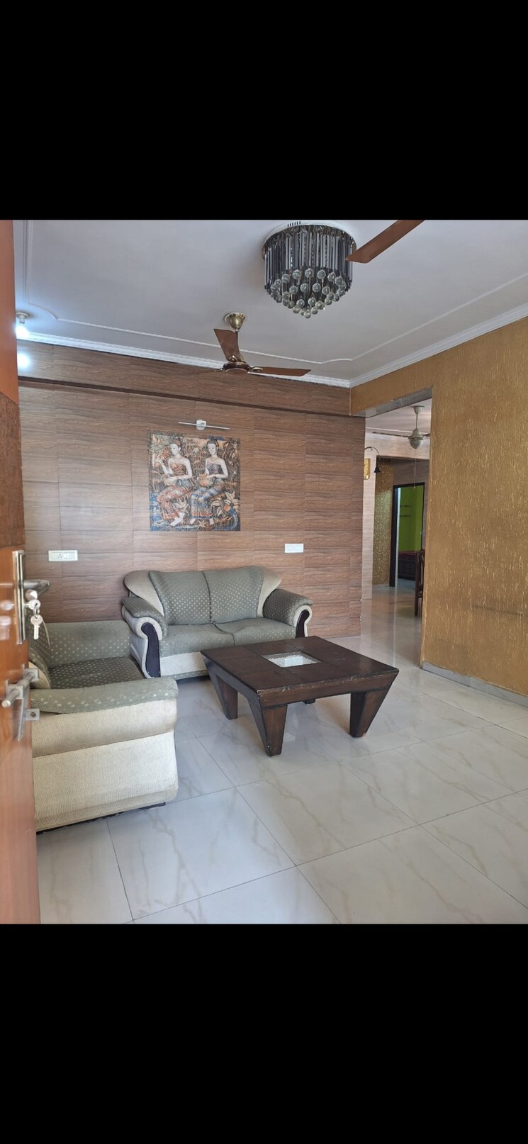 Living Room, rkm-springdale-tower-ii 2 Bedroom 1350 Sq.Ft. Apartment In Lohgarh Zirakpur 8447360