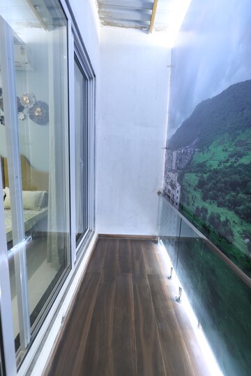 Balcony in 3 BHK Apartment at Thane West – for Sale