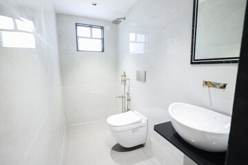 Bathroom in 3 BHK Apartment at Thane West – for Sale