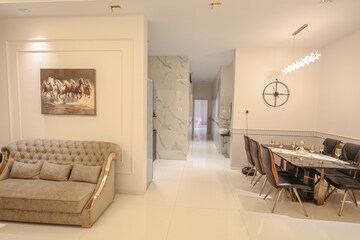 Living Room in 3 BHK Apartment at Thane West – for Sale