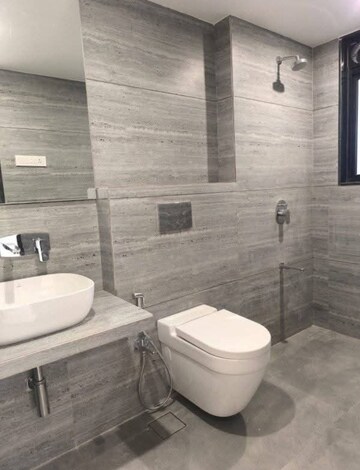 Bathroom in 2 BHK Apartment at K Raheja Vihar, Powai – for Rent