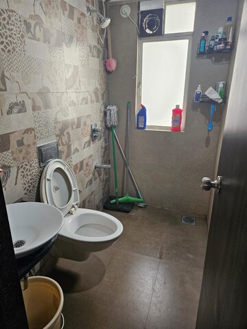 Bathroom in 1 BHK Apartment at Motimahal Apartment, Juhu – for Rent