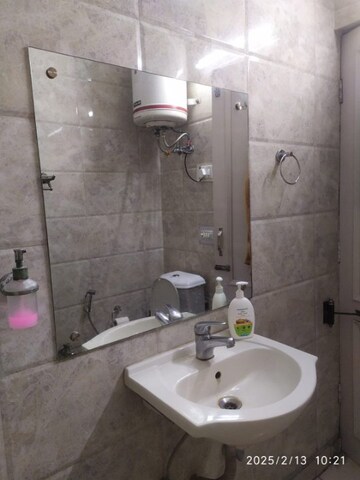 Bathroom in 2 BHK Builder Floor at Kalkaji – for Rent