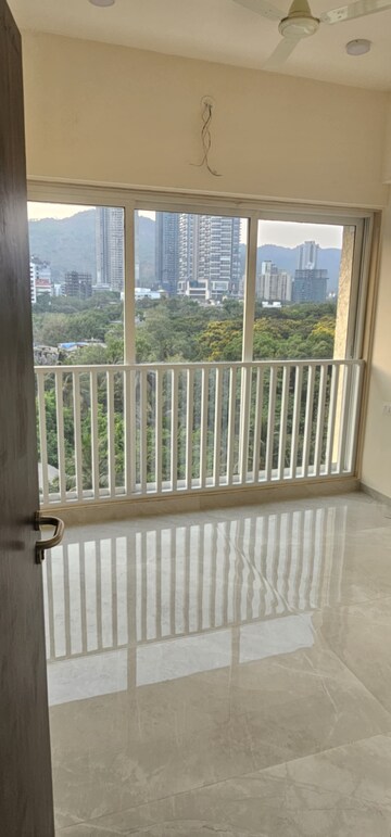 Balcony in 3 BHK Apartment at Mulund West – for Rent