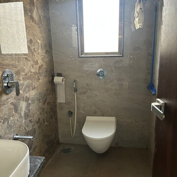 Bathroom in 2 BHK Apartment at Ghatkopar East – for Rent