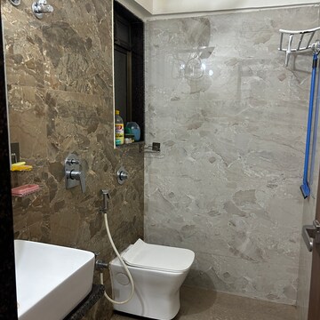Bathroom in 2 BHK Apartment at Ghatkopar East – for Rent