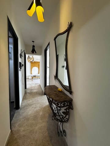 Staircase in 3 BHK Apartment at Lodha Splendora, Ghodbunder Road – for Rent