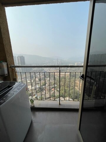 Balcony in 2 BHK Apartment at Lodha Splendora, Ghodbunder Road – for Rent