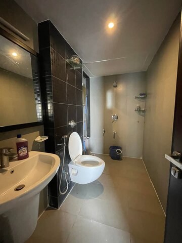 Bathroom in 2 BHK Apartment at Lodha Splendora, Ghodbunder Road – for Rent
