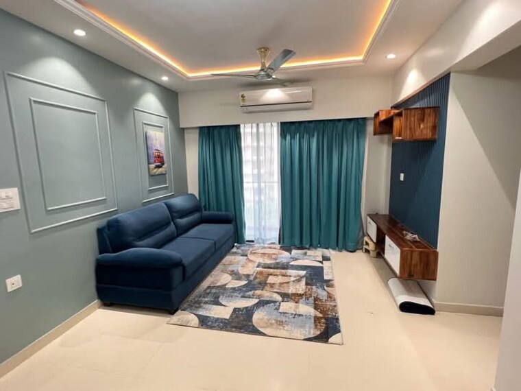 Living Room, lodha-splendora-phase-ii 2 Bedroom 743 Sq.Ft. Apartment In Ghodbunder Road Thane 8447670