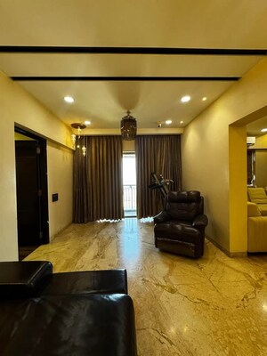 Living Room in 4 BHK Apartment at Lodha Splendora Tierra, Ghodbunder Road – for Sale