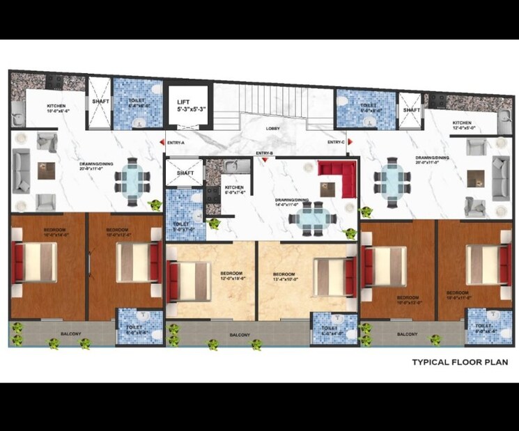 Exterior View, kishangarh 2 Bedroom 900 Sq.Ft. Builder Floor In Kishangarh Delhi 8447724