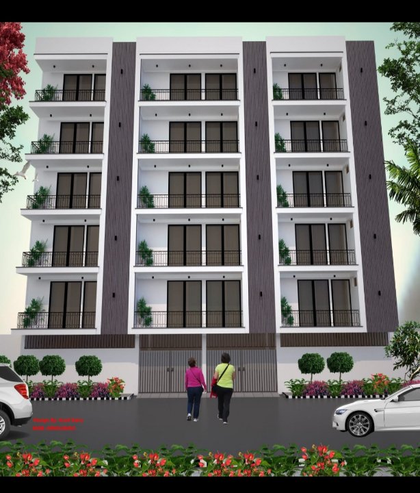 2 BHK + Pooja Room Builder Floor For Sale in Angel Residency 
