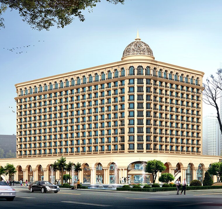 Exterior View, omaxe-hazratganj Studio 425 Sq.Ft. Apartment In Gomti Nagar Lucknow 8447747